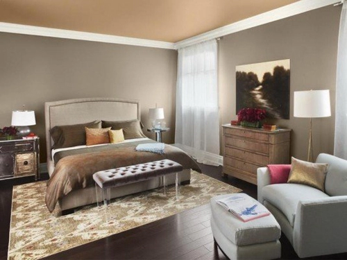 Các tông màu phù hợp cho phòng ngủ vợ chồng