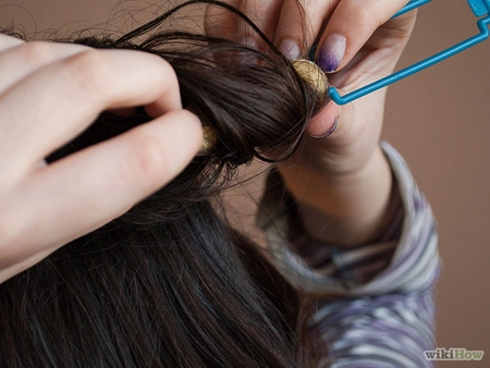 Cách làm tóc xoăn bằng lô đẹp tự nhiên đơn giản tại nhà 2016