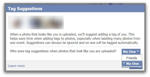 Cách tắt tính năng nhận diện khuôn mặt trên facebook