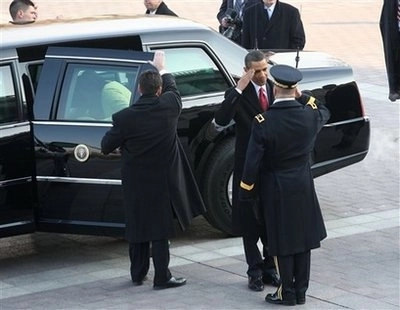  cadillac limousine trong ngày nhậm chức của obama 