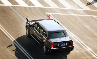  cadillac limousine trong ngày nhậm chức của obama 