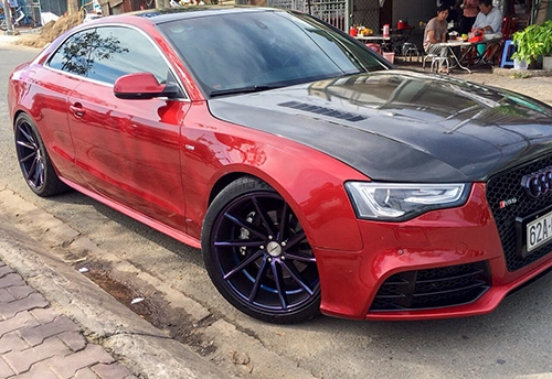  chi tiết audi a5 sport độ dàn áo rs5 