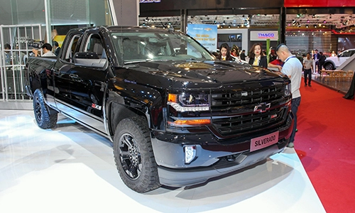  chi tiết chevrolet silverado midnight tại vms 2016 