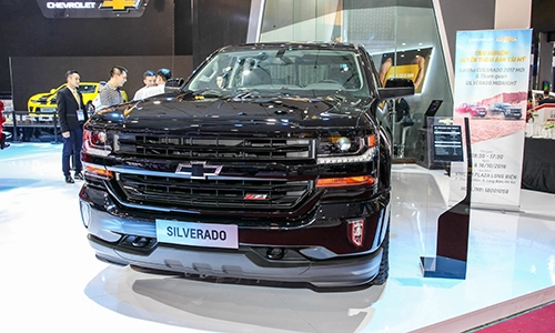  chi tiết chevrolet silverado midnight tại vms 2016 