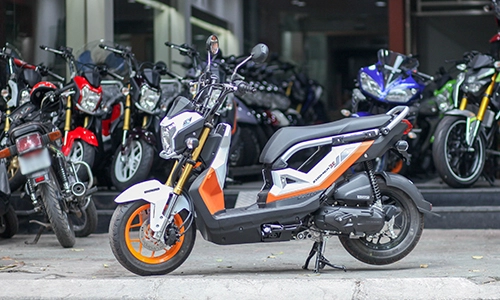  chi tiết honda zoomer-x 2017 đầu tiên về việt nam 