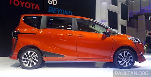  chi tiết toyota sienta ra mắt tại indonesia 