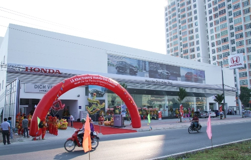  đại lý honda ôtô chuẩn 5s có mặt tại cần thơ 