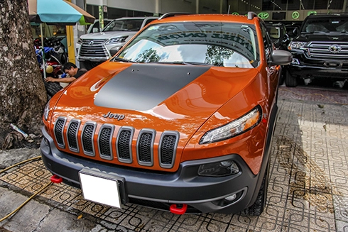  hàng hiếm jeep cherokee trailhawk đời mới tại việt nam 