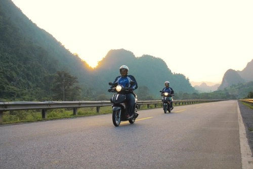  hành trình vượt 600 km cùng yamaha janus 