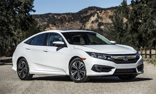  honda civic 2016 dính lỗi phanh tay điện tử 