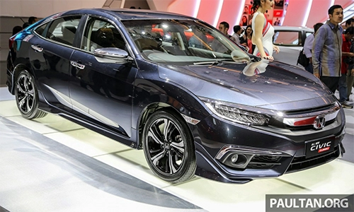  honda civic turbo 2016 ra mắt indonesia giá 36000 usd 