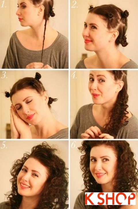 Hướng dẫn 4 cách làm mái tóc xoăn tự nhiên đẹp dễ làm cho bạn gái
