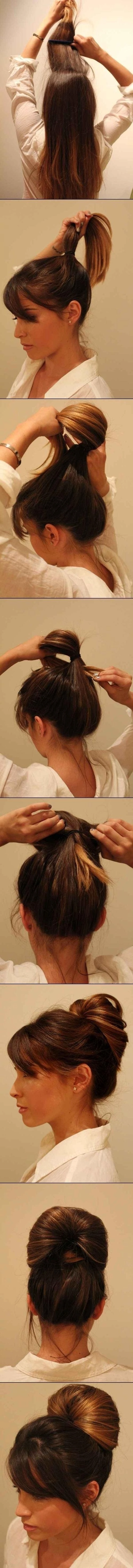 Hướng dẫn làm tóc búi đẹp giản dị cực dễ thương chống nóng hè hiệu quả