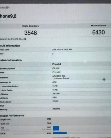  iphone 7 plus có thể được trang bị màn 2k ram 3gb 