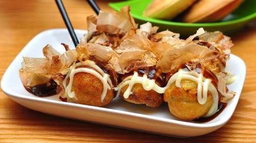 Mặn mòi bánh bạch tuộc takoyaki