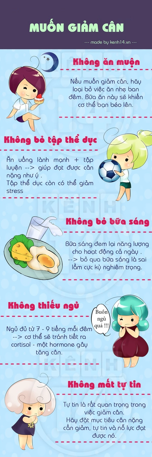 Những điều nên làm khi muốn giảm cân hiệu quả thành công