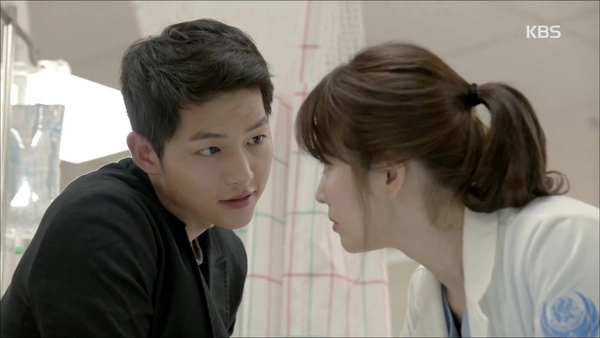 Những kiểu tóc nam đẹp của song joong ki trong hậu duệ mặt trời 2016