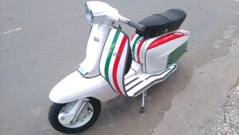  phục chế lambretta li series 3 1966 tại sài gòn 