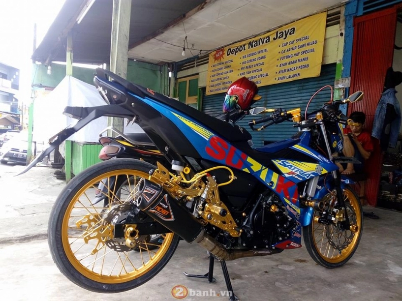 Satria f150i độ cực cool của dân chơi indo