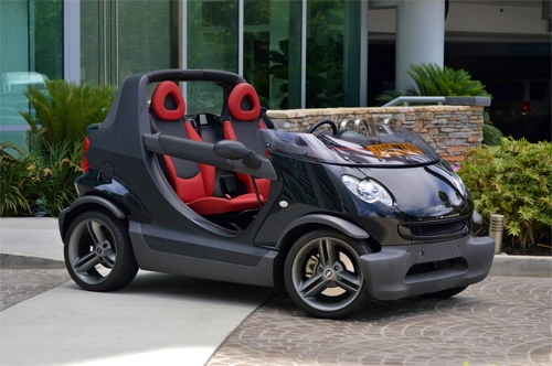  smart crossblade - ôtô không mui giá 13800 usd 