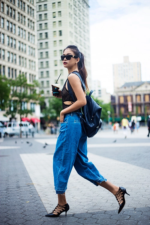 Street style cuốn hút của mâu thủy trên đường phố new york