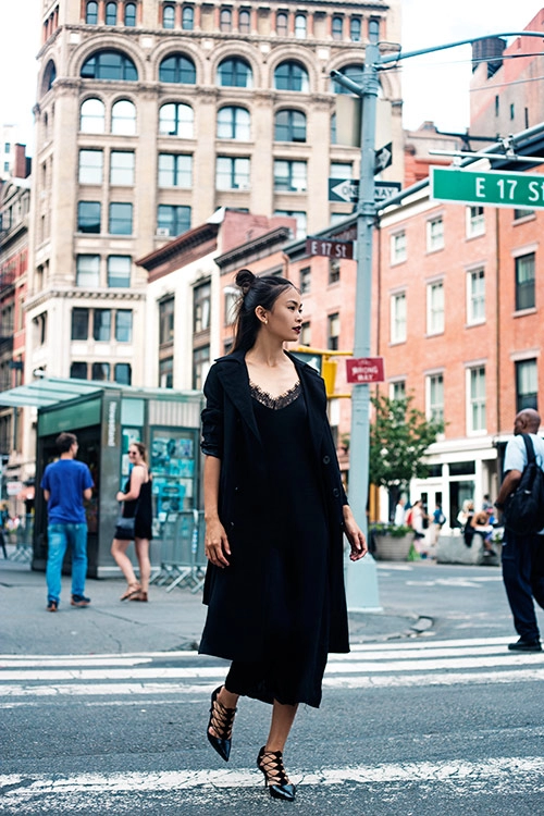 Street style cuốn hút của mâu thủy trên đường phố new york