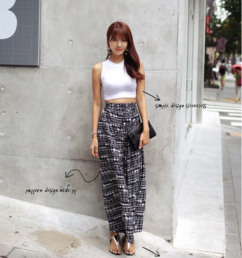 Tăng sức nóng cho hè bằng croptop