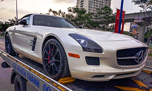  thêm siêu xe mercedes sls amg gt về việt nam 