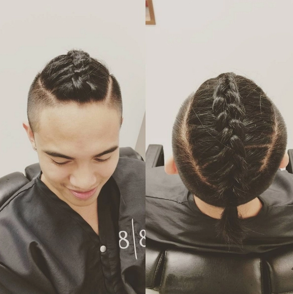 Tóc tết nam man braid đẹp xu hướng 2016 cho chàng sành điệu