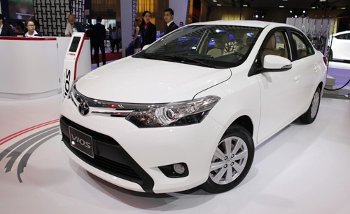  toyota vios 2016 tại triển lãm ôtô việt nam 2016 