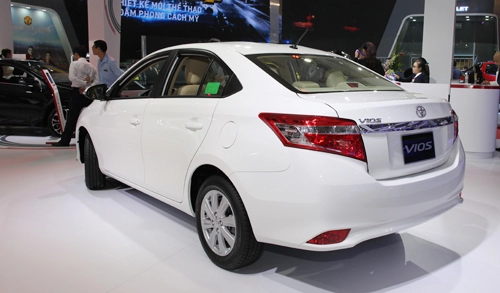  toyota vios 2016 tại triển lãm ôtô việt nam 2016 