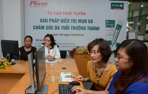 Tư vấn điều trị mụn và chăm sóc da tuổi trưởng thành