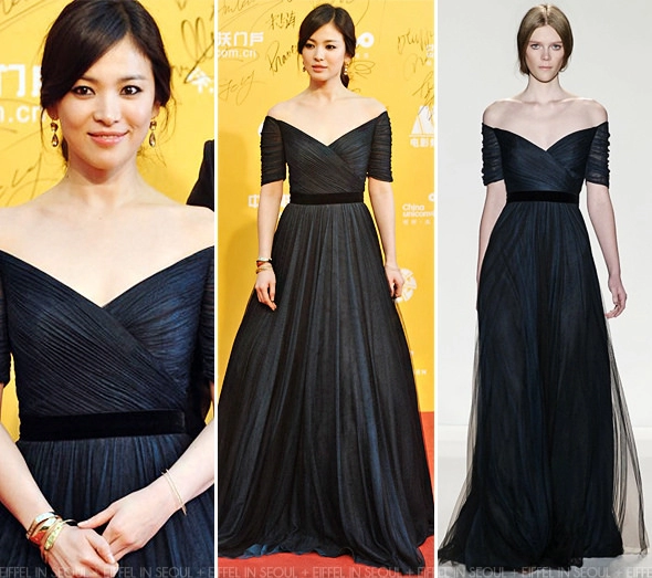 Váy giản dị của song hye kyo cũng tốn 50 triệu đồng
