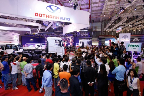  vietnam motor show 2016 không chỉ có xe con 