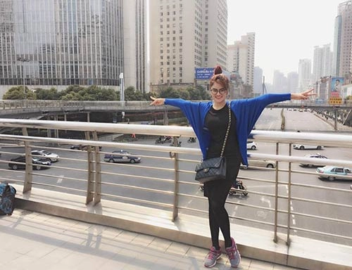Vũ thu phương nhí nhảnh thon gọn sau khi sinh con 2 tháng