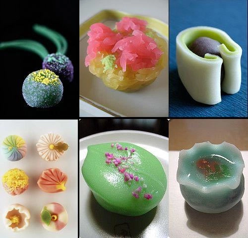 Wagashi ngon miệng đã mắt