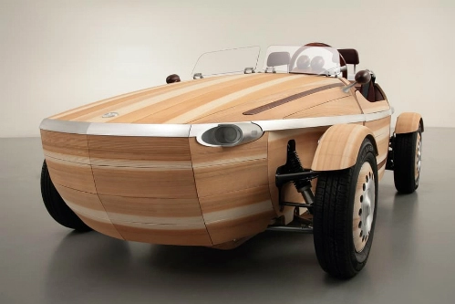 xe hơi bằng gỗ - kiệt tác của toyota 