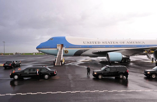  xe tổng thống mỹ được vận chuyển như thế nào 