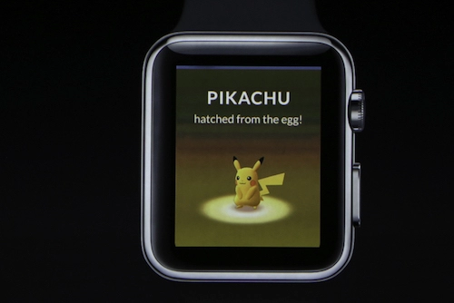 Xem pokémon go chạy trên đồng hồ thông minh của apple