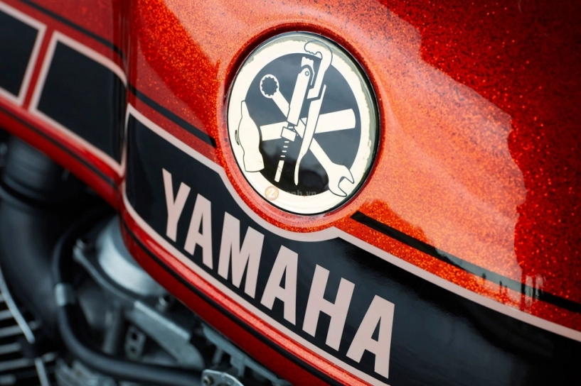 Yamaha tr1 siêu ngầu với phong cách cafe racer từ roland snel
