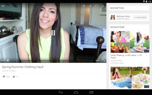 Youtube trên android đổi giao diện material design