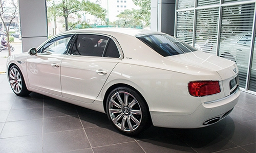  bentley flying spur trắng glacier 