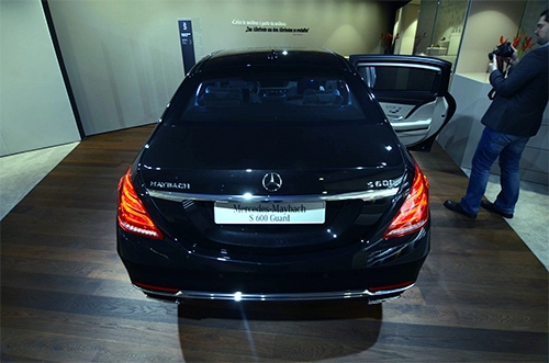  chi tiết mercedes mayback s600 guard 2016 