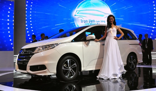  honda odyssey 2016 tại vms 2015 