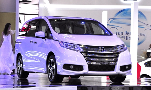  honda odyssey 2016 tại vms 2015 