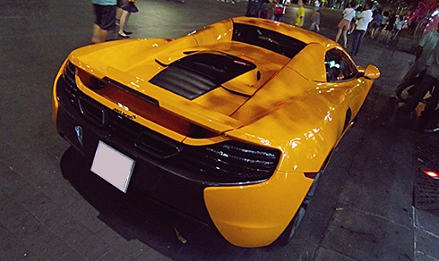  mclaren 650s dạo phố sài gòn 