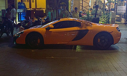  mclaren 650s dạo phố sài gòn 