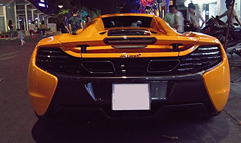  mclaren 650s dạo phố sài gòn 