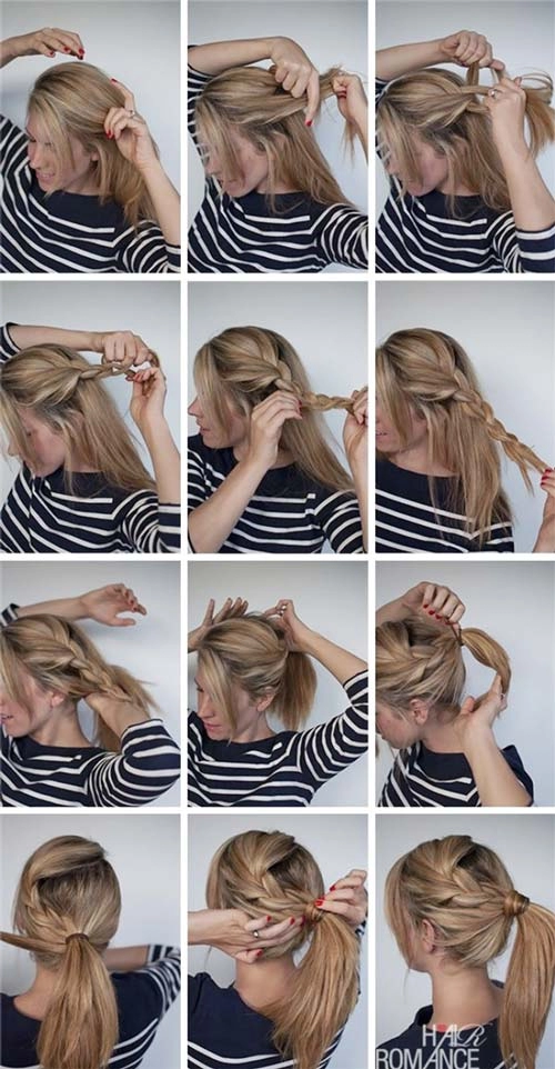 10 kiểu tóc thắt bím cực đẹp phối với đồ mùa đông cực yêu cho phái nữ
