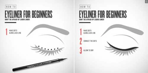 15 mẹo vàng siêu hữu ích cho các bạn nữ mới tập kẻ eyeliner